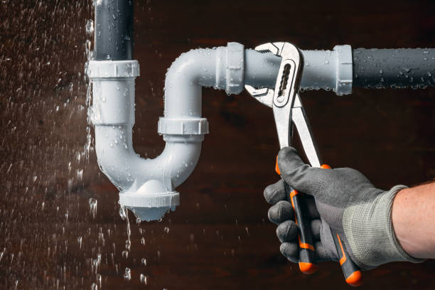 Professional Emergency Plumber technician working in Mantorville, MN
